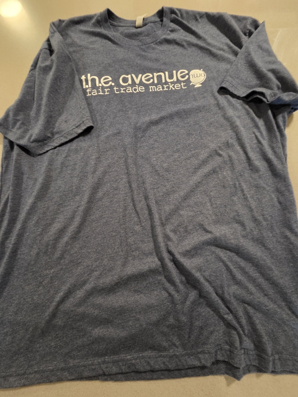 Avenue Blue Short Sleeve Logo Tee